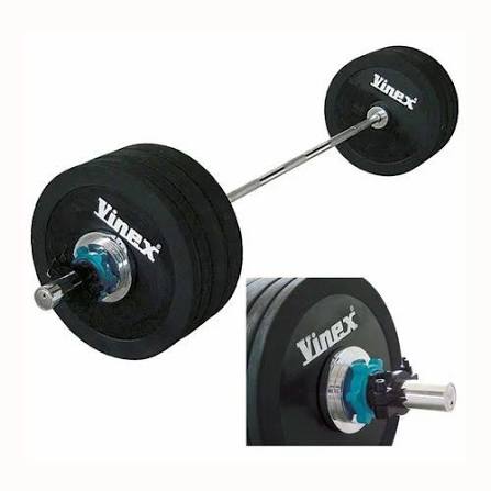 Barbell and weight plates